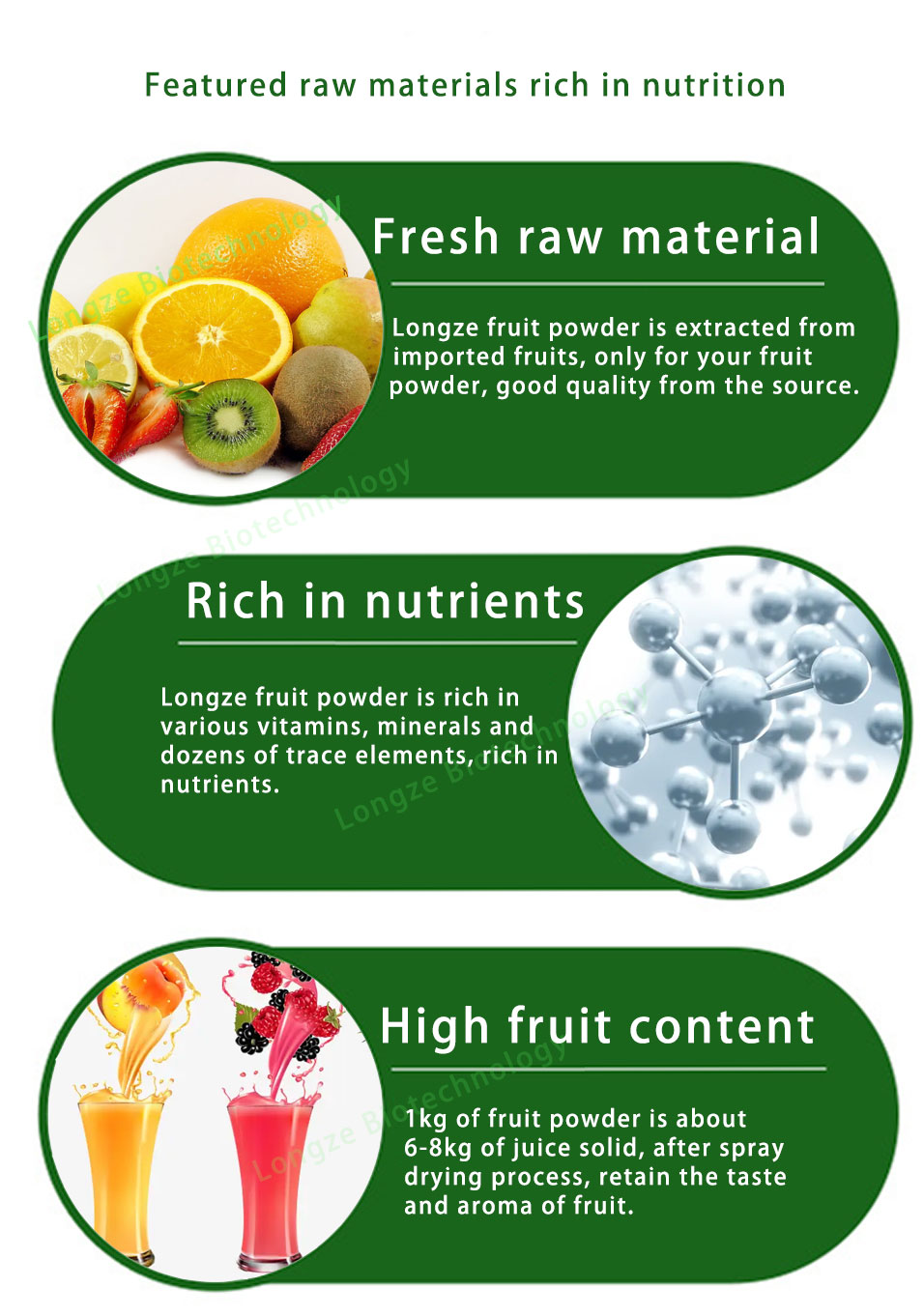 Natural Strawberry Flavor Powder Longze Biotechnology